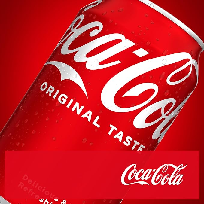 Coca-Cola Original Taste 24 x 330ml Cans - Image 2