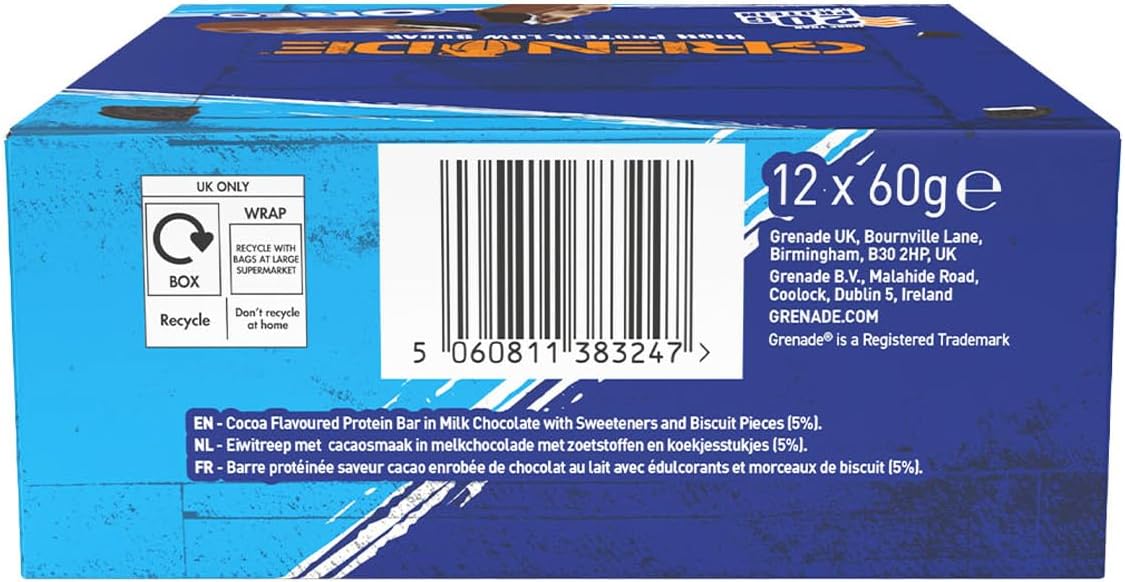 Grenade OREO Protein Bar - High Protein, Low Sugar, 12 x 60 g - Image 3